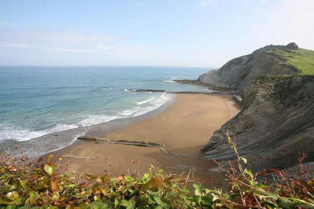 Appartamento 2 Habit, Sala, Terraza, Jardin, Parking Gratis Zumaia Esterno foto