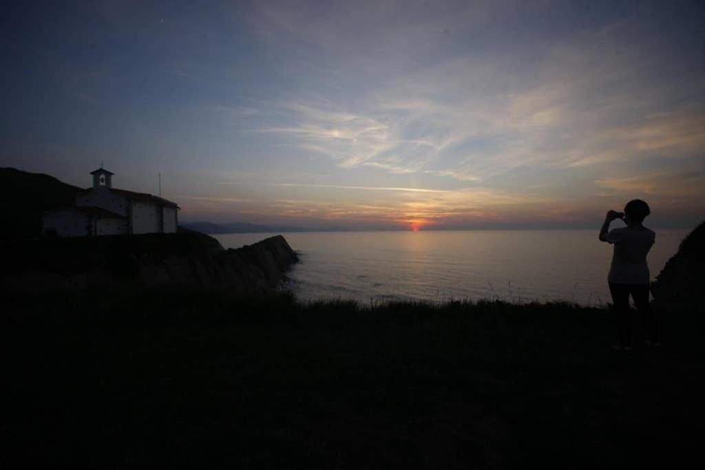 Appartamento 2 Habit, Sala, Terraza, Jardin, Parking Gratis Zumaia Esterno foto